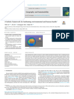 A Holistic Framework For Facilitating Environmenta 2021 Geography and Sustai