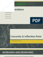 Concavity & Inflection Point