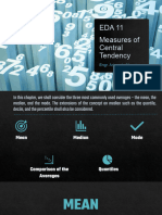Eda 11 Measures of Central Tendency