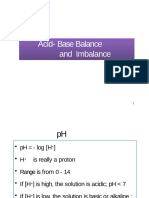 Acid Imbalance