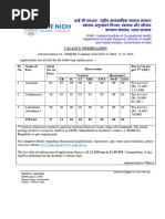 NIOH Recruitment Notice 21112024