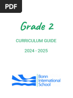 Grade 2 Curriculum Guide