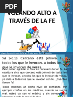 Tema 10. Volando Alto A Trave - S de La Fe