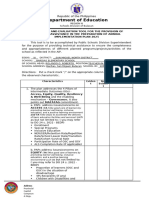 Monitoring and Evaluation Tool For The Provision of Technical Assistance in The Preparation of Annual Implementation Plan 2025 Pes