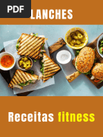 Lanches Receitas Fitness