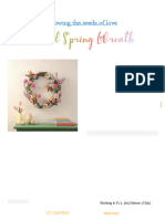 Floral Spring Wreath