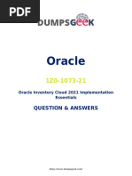 Oracle: Question & Answers