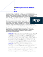 Analisis de Vídeo Persiguiendo A Madoff