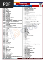 LDC 2024 (TVM) Answer Key