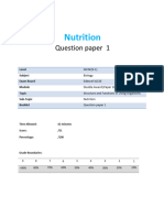 7.1 Nutrition 1b Igcse - 9 1 - Edexcel Biology