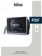 Manual Com Esquema TV Philco Ph14d