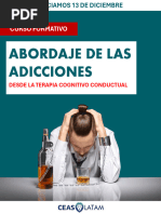 Brochure - Abordaje de Las Adicciones Desde La TCC