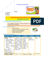 D5 A1 Sesion Mat. Resolvemos Problemas de Igualación