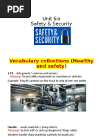 Unit Six Safety and Security