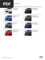 2021 Audi RS5 Sportback Order Guide