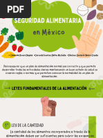 Presentación Educativa Alimentación Saludable Lúdica Ilustrada Verde