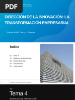 Tema 4 Modelos de Innovacion