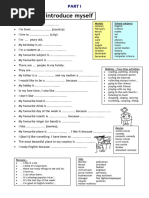 Speaking Topic S For A1 Level