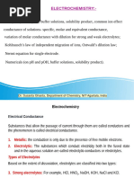 ElectroChemistry SG BTechClass I