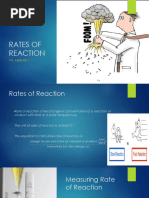 Rates of Reaction Powerpoint