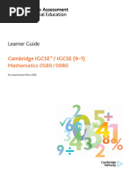 0580 Interactive Learner Guide (For Examination From 2025)