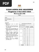 Uasa Tingkatan 2 Sesi 2023 Dan 2024