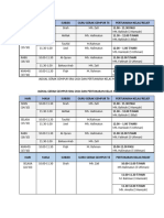 Jadual Gerak Gempur Srai 2024