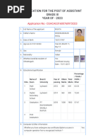 High Court Application