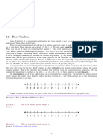 Lec 1 Real Numbers