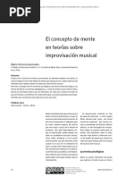 El Concepto de Mente en Teorías Sobre Improvisación Musical