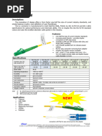 LC - Patchcord Specifications and Applications