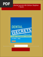 PDF Secrets Series Dental Secrets 4th Edition Stephen T Sonis Download