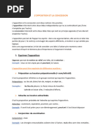 Unité 5, (1) L - Opposition Et La Concession