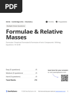 3 1 Formulae and Relative Masses dv5T4VnDSS6zn5KM