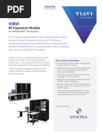 Viavi Aeroflex RF Expansion Module RFEM Specification Sheet