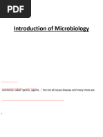 Introductiont To Bacteria