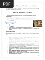 La Organización de La Empresa Industrial y La Comercialización