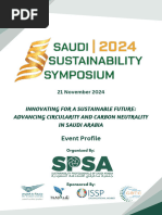 Second Saudi Sustainability Symposium