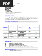 SuryaNew Resume