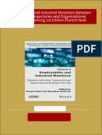 Employability and Industrial Mutations Between Individual Trajectories and Organizational Strategic Planning 1st Edition Florent Noel