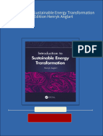 Full Download Introduction To Sustainable Energy Transformation 1st Edition Henryk Anglart PDF