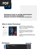 ADOBE Introduction To Adobe PS