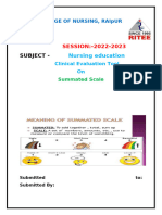 Summated Scale