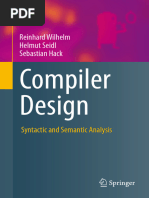 Reinhard Wilhelm, Helmut Seidl, Sebastian Hack (Auth.) - Compiler Design - Syntactic and Semantic Analysis-Springer-Verlag Berlin Heidelberg (2013)