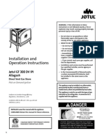 2024-11-25 Jotul Allagash Gas Fireplace&Stove 139495 Rev W GF300 IPI Manual