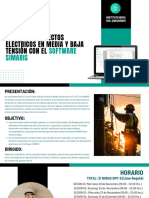 Diseño de Proyectos Eléctricos en MT y BT (Residencial, Comercial e Industrial) Con El Softwre Simaris