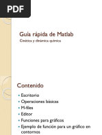 Guía Rápida de Matlab p1