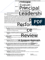 Aarsh Colleage Principal Evaluation