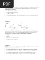 Ap Physics Multiple Choice Practice Test - 3 (2,1)