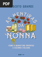 As Mentiras Da Nonna - Alberto Grandi